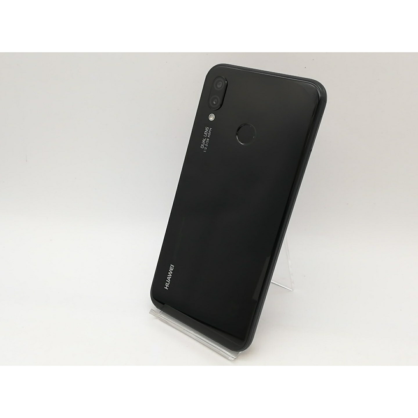【中古】Huawei ymobile 【SIMフリー】 HUAWEI P20 lite ミッドナイトブラック 4GB 32GB ANE-LX2J【鹿児島中町】保証期間1ヶ月【ランクB】