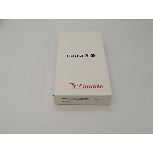 【未使用】ZTE ymobile 【SIMフリー】 nubia S 5G 4GB 128GB ブラック A403ZT【鹿児島中町】保証期間3ヶ月 【未使用】ZTE ymobile 【SIMフリー】 nubia S 5G 4GB 128GB ブラック A403ZT【鹿児島中町】保証期間3ヶ月