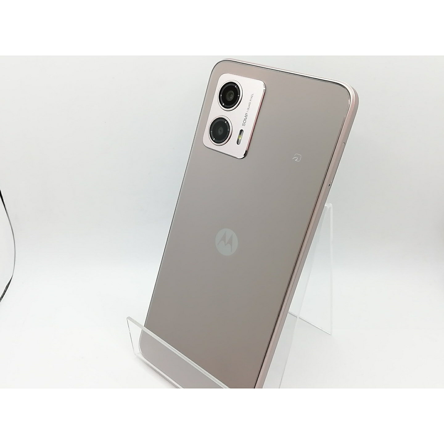 【中古】MOTOROLA ymobile 【SIMフリー】 moto g53y 5G ペールピンク 4GB 128GB A301MO【鹿児島中町】保証期間1ヶ月【ランクB】