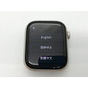 【中古】Apple Apple Watch Series8 45mm GPS スターライトアルミニウムケース/スターライトスポーツバンド MNP23J/A【鹿児...