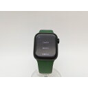 【中古】Apple Apple Watch Series7 41mm GPS グリーンアルミ/スポーツバンド クローバー【鹿児島中町】保証期間1ヶ月【ランクB】