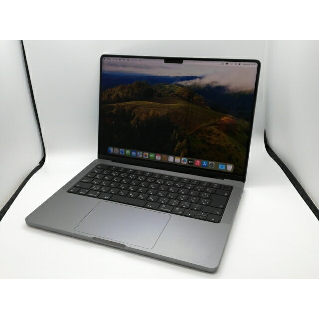 【中古】Apple MacBook Pro 14インチ M1Pro(CPU:8C/GPU:14C) 512GB スペースグレイ MKGP3J/A (14インチ, 2021)【鹿児島中町】保証期間1ヶ月【ランクA】