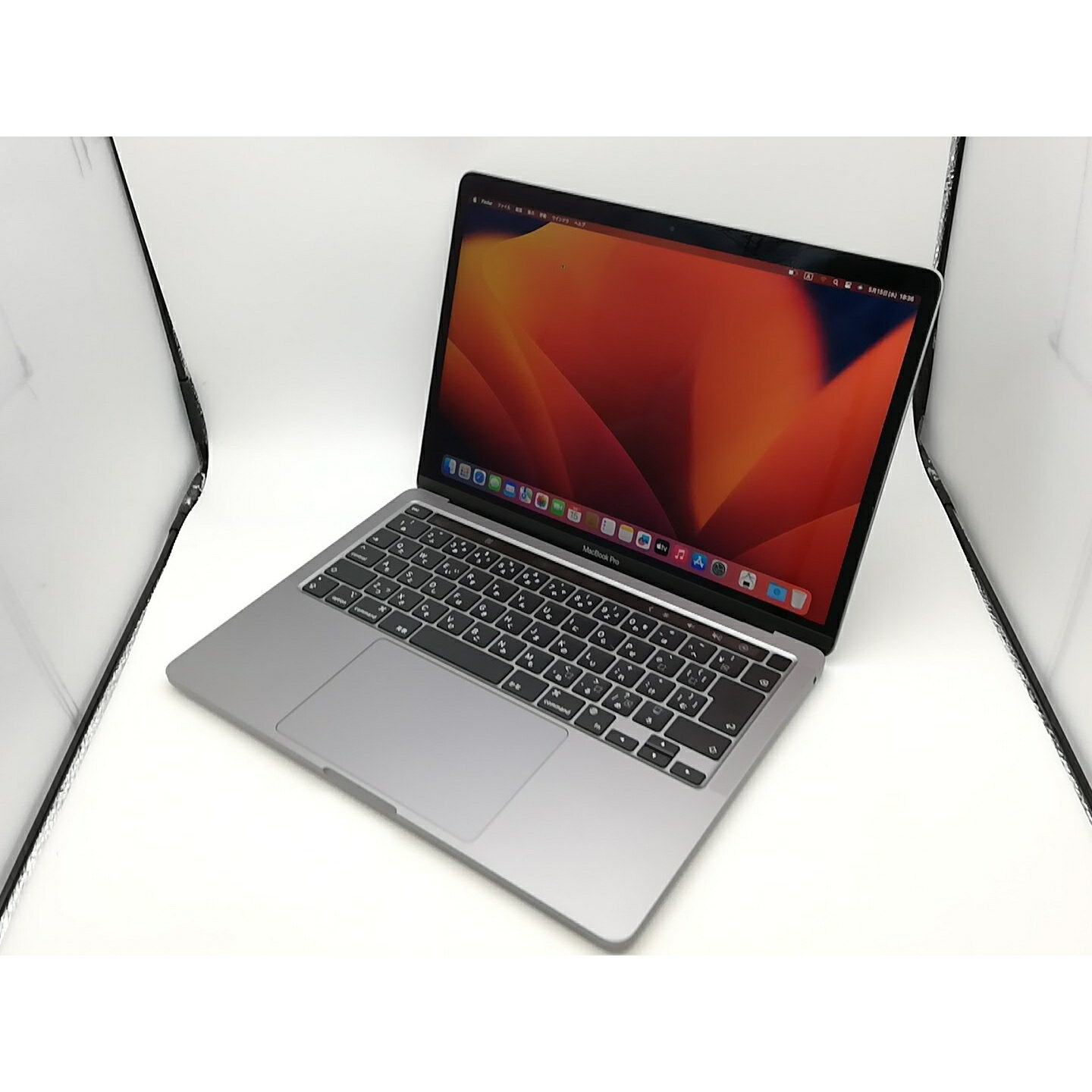 Apple MacBook Pro 13インチ 256GB MYD82J/A スペースグレイ (M1・2020)保証期間1ヶ月