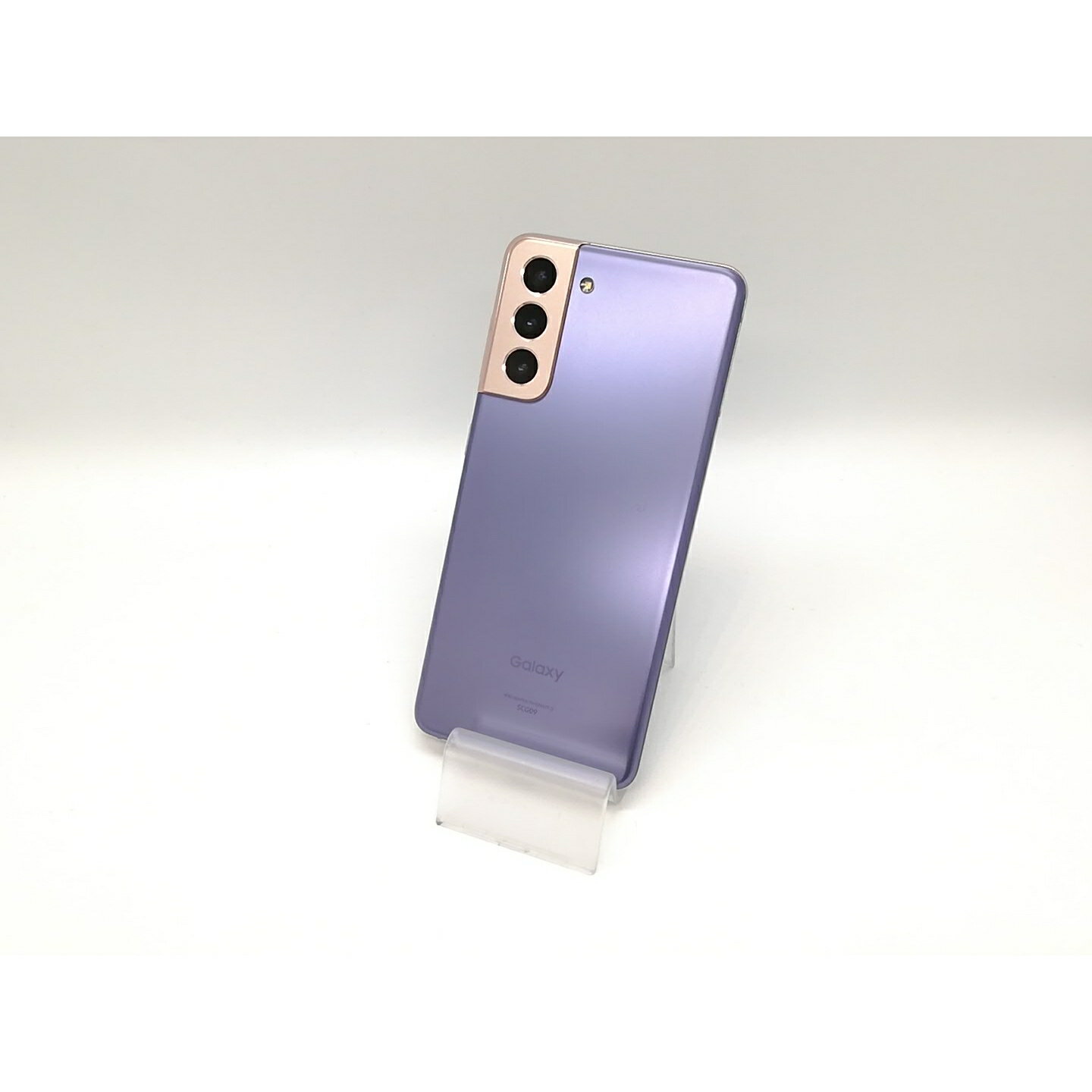 【中古】SAMSUNG au 【SIMロック解除済み】 Galaxy S21 5G ファントムバイオレット 8GB 256GB SCG09【福岡天神】保証期間1ヶ月【ランクB】