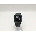 【中古】Apple Apple Watch Series3 38mm GPS スペースグレイアルミニウム/ブラックスポーツバンド MTF02J/A【福岡天神】保...
