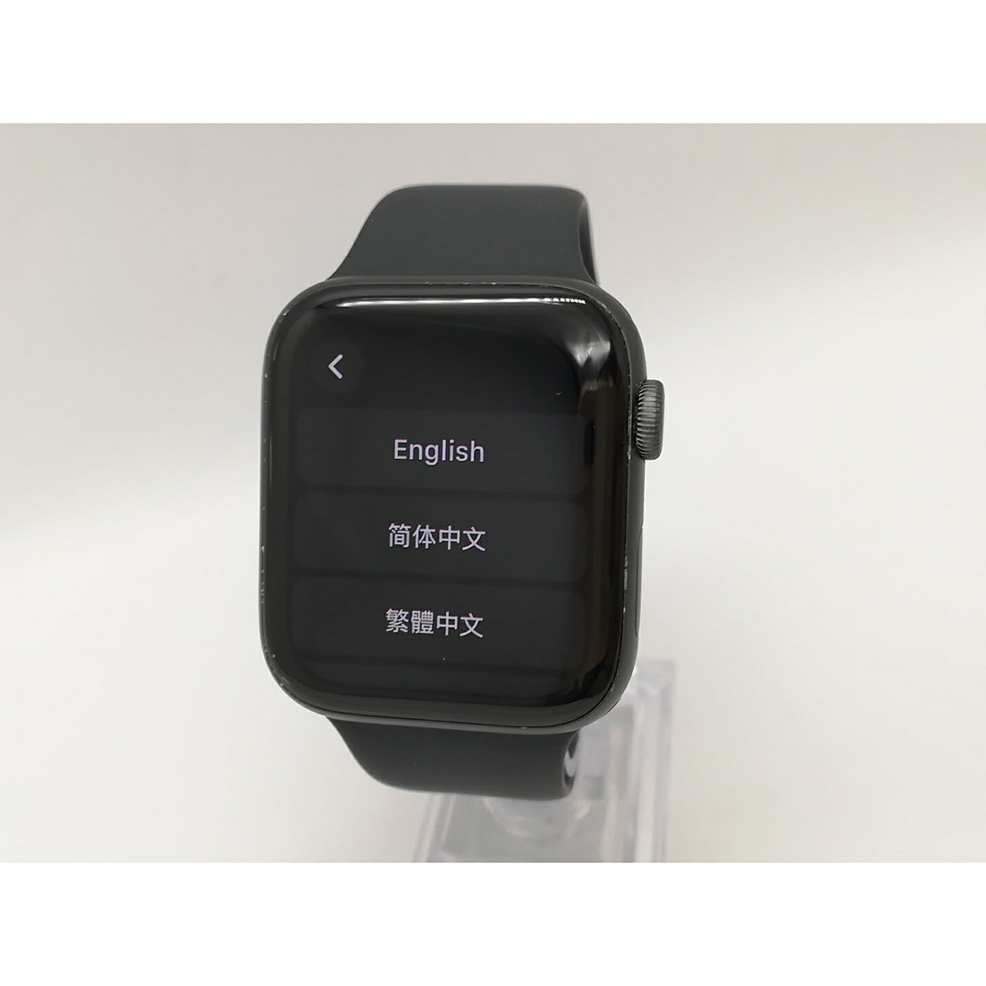 【中古】Apple Apple Watch Series6 44mm GPS スペースグレイアルミ/スポーツバンド ブラック S&M/M&L【福岡天神】保証期間1ヶ月【ランクC】