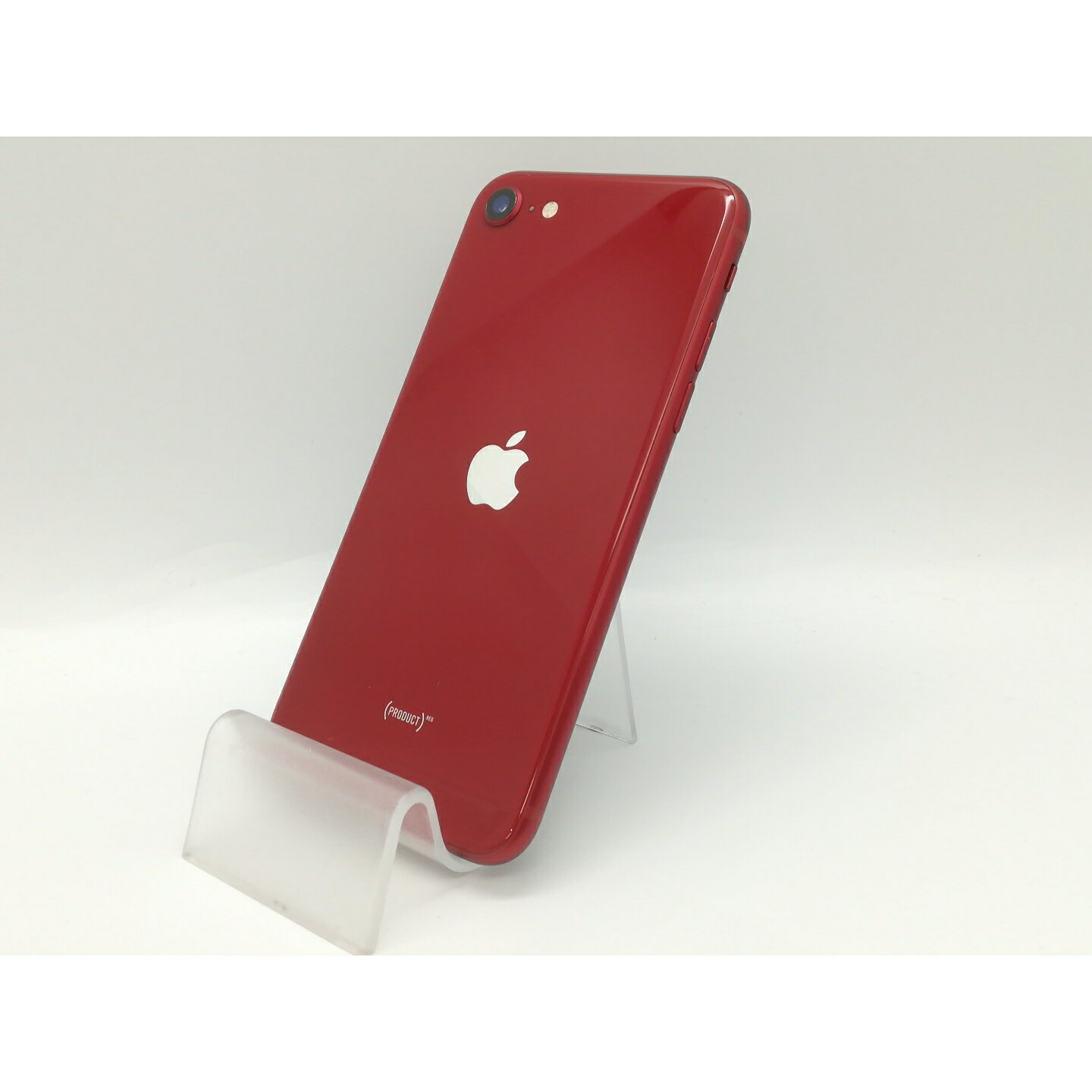 【中古】Apple au 【SIMフリー】 iPhone SE(第3世代) 64GB (PRODUCT)RED MMYE3J/A【福岡天神】保証期間1ヶ月【ランクB】