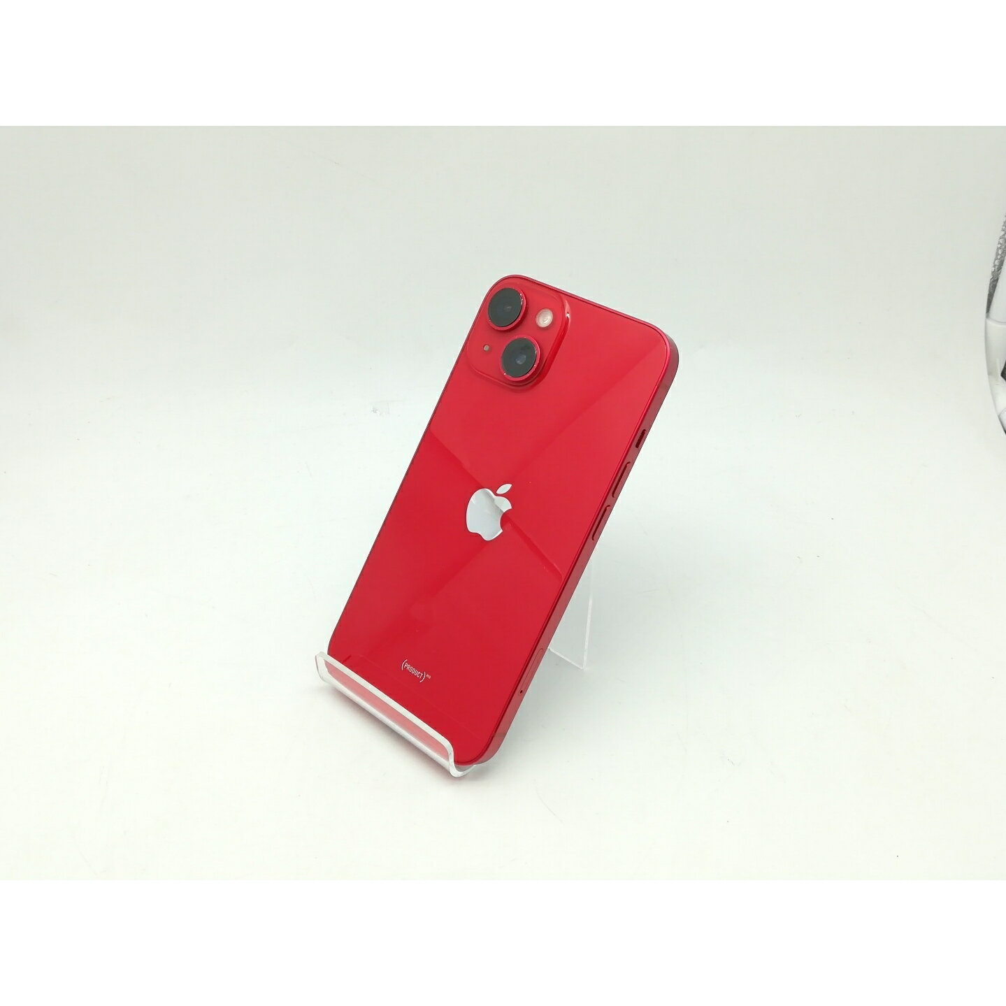 【中古】Apple au 【SIMフリー】 iPhone 14 128GB (PRODUCT)RED MPV93J/A【福岡天神】保証期間1ヶ月【ランクB】
