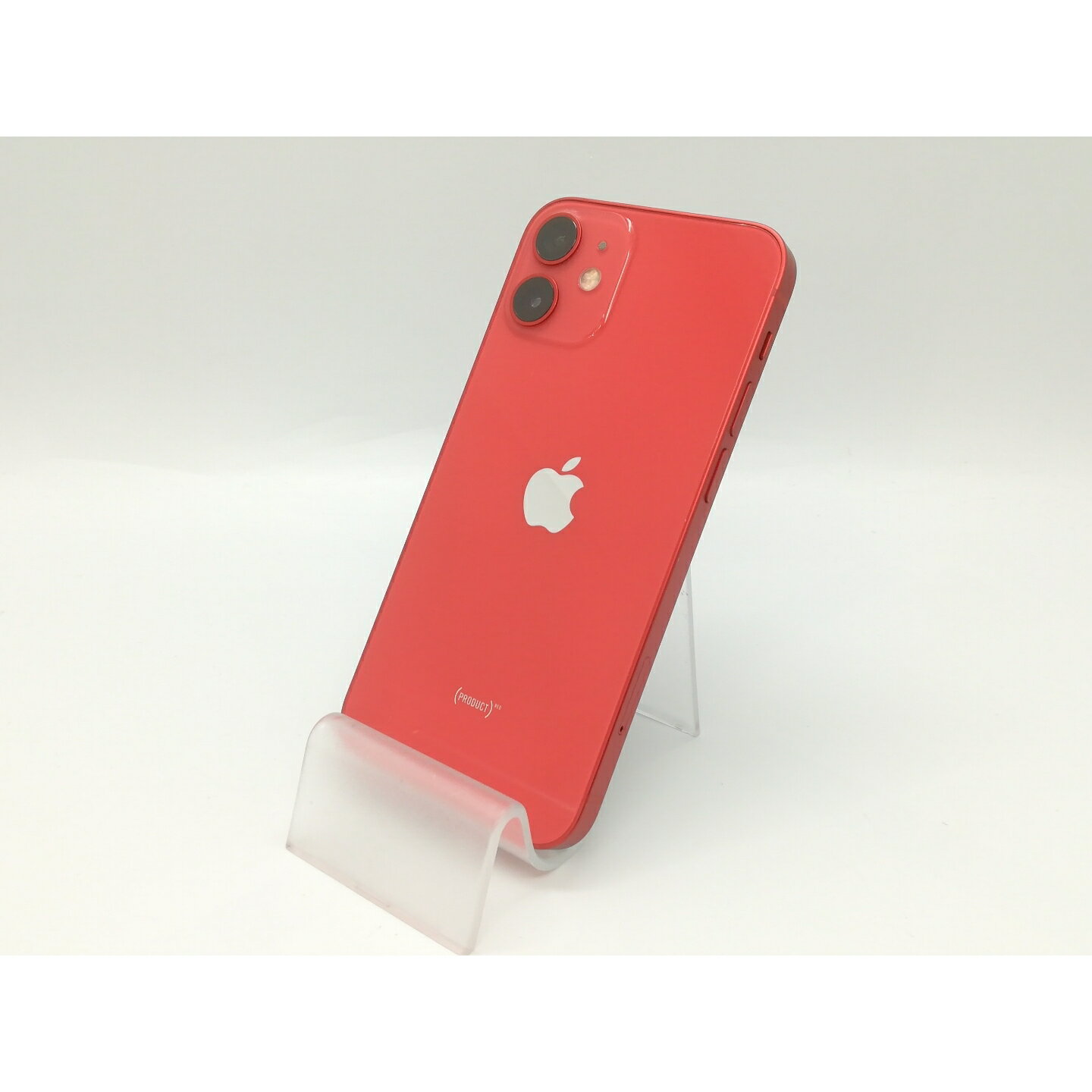 【中古】Apple SoftBank 【SIMロック解除済み】 iPhone 12 mini 64GB (PRODUCT)RED MGAE3J/A【福岡天神】保証期間1ヶ月【ランクB】