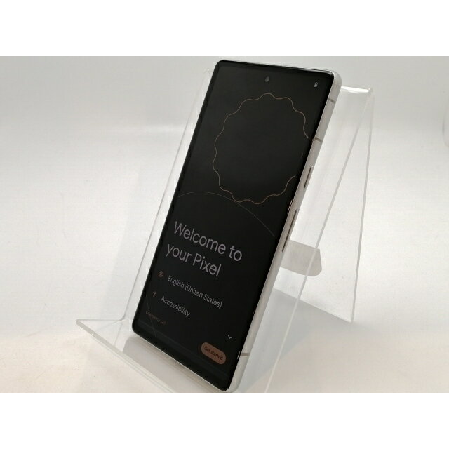 【中古】Google au 【SIMフリー】 Pixel 7a スノー 8GB 128GB G82U8【津田沼】保証期間1ヶ月【ランクA】