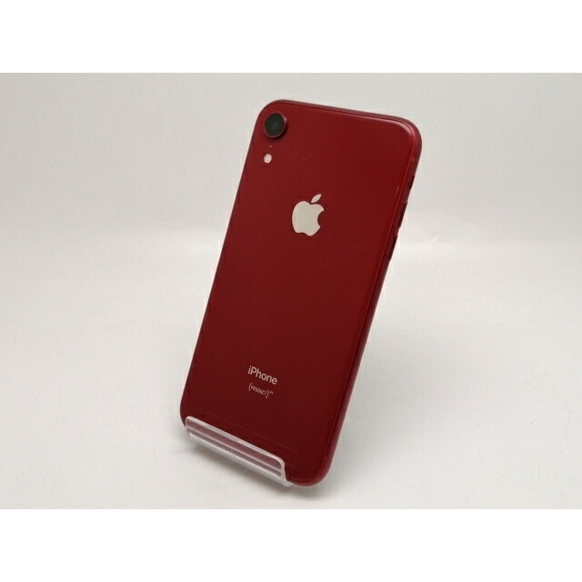 【中古】Apple docomo 【SIMロック解除済み】 iPhone XR 128GB (PRODUCT)RED MT0N2J/A【津田沼】保証期間1ヶ月【ランクB】