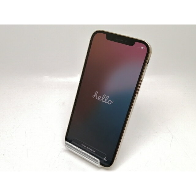 【中古】Apple SoftBank 【SIMロック解除済み】 iPhone 12 Pro 256GB ゴールド MGMC3J/A【津田沼】保証期間1週間【ランクC】