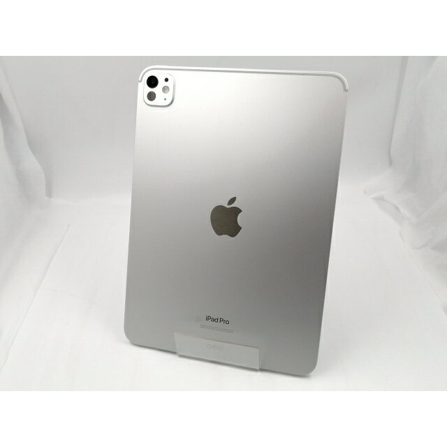 【中古】Apple iPad Pro 11インチ(第5世代/M4/2024) Wi-Fiモデル 256GB シルバー 標準ガラス MVV93J/A【津田沼】保証期間1ヶ月【ランクA】