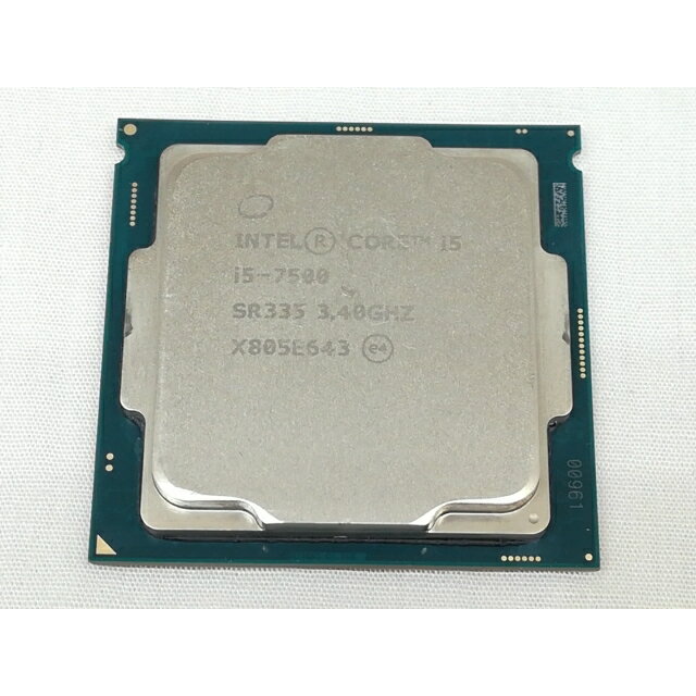 【中古】Intel Core i5-7500 (3.4GHz/TB:3.8GHz