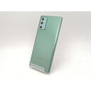 【中古】SAMSUNG 海外版 【SIMフリー】 Galaxy Note20 5G Mystic Green 8GB 256GB SM-N981N【川越クレアモ...