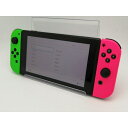 【中古】Nintendo Switch 本体 スプラトゥーン2セット HAC-S-KACEA【川越クレアモール】保証期間1ヶ月【ランクB】