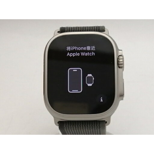 【中古】Apple Apple Watch Ultra 49mm Cellular チタニウムケース/ブラック/グレイトレイルループ S&M MQFW3J/A【川越クレアモール】保証期間1ヶ月【ランクA】 【中古】Apple Apple Watch Ultra 49mm Cellular チタニウムケース/ブラック/グレイトレイルループ S&M MQFW3J/A【川越クレアモール】保証期間1ヶ月【ランクA】