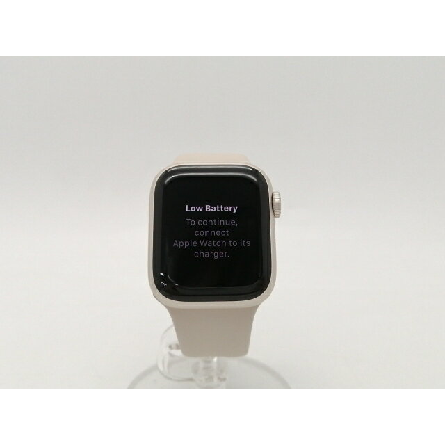 【中古】Apple Apple Watch Series9 41mm GPS スターライトアルミニウムケース/スターライトスポーツバンド(S/M) MR8T3J/A【川越クレアモール】保証期間1ヶ月【ランクB】
