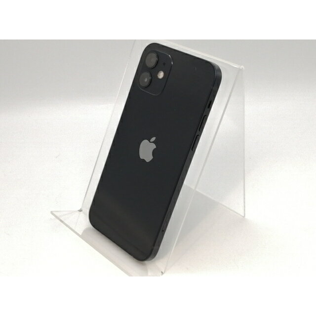 【中古】Apple SoftBank 【SIMロック解除済み】 iPhone 12 128GB ブラック MGHU3J/A【川越クレアモール】保証期間1ヶ月【ランクC】