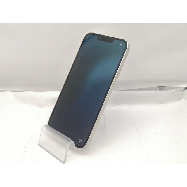 【中古】Apple SoftBank 【SIMフリー】 iPhone 14 128GB スターライト MPUQ3J/A【川越クレアモール】保証期間1ヶ月【ランクC】
