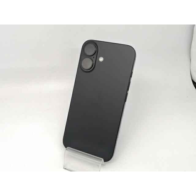 【中古】Apple 国内版 【SIMフリー】 iPhone 16 128GB ブラック MYDQ3J/A【川越クレアモール】保証期間1ヶ月【ランクA】