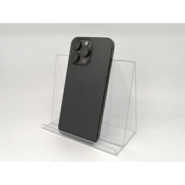 【中古】Apple 国内版 【SIMフリー】 iPhone 15 Pro Max 256GB ブラックチタニウム MU6P3J/A【川越クレアモール】保証期間1ヶ月【ランクA】
