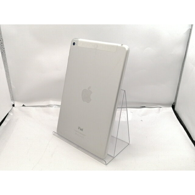 【中古】Apple au 【SIMロック解除済み】 iPad mini4(2015) 128GB シルバー MK772J/A【川越クレアモール】保証期間1ヶ月【ランクB】