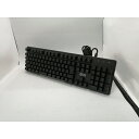 【中古】GM-JAPAN 日本語配列メカニカルゲーミングキーボード 有線 RGB テンキー付き109キー GM-KB-BK【川越クレアモール】保証期間1週間