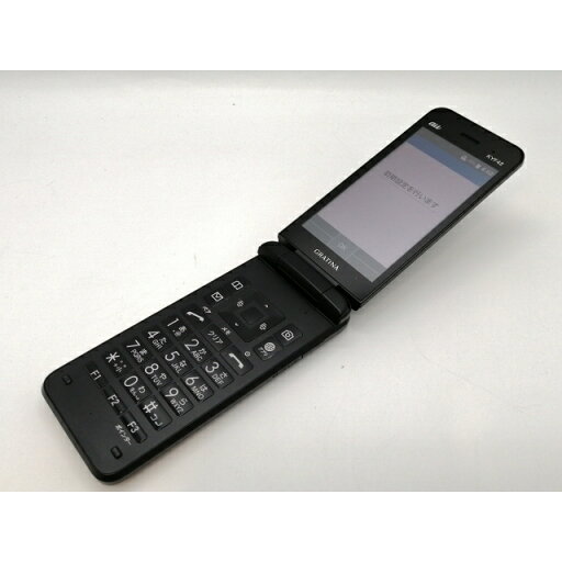 【中古】KYOCERA au 【SIMロック解除済み】 GRATINA KYF42 ブラック【高崎モントレー】保証期間1ヶ月【ランクB】 【中古】KYOCERA au 【SIMロック解除済み】 GRATINA KYF42 ブラック【高崎モントレー】保証期間1ヶ月【ランクB】