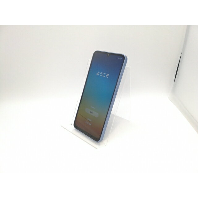 【中古】SAMSUNG au 【SIMフリー】 Galaxy A25 5G ライトブルー 4GB 64GB SCG33【高崎モントレー】保証期間1ヶ月【ランクA】