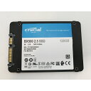 【中古】Crucial BX500(CT120BX500SSD1) 120GB/SSD/6GbpsSATA【高崎モントレー】保証期間1週間