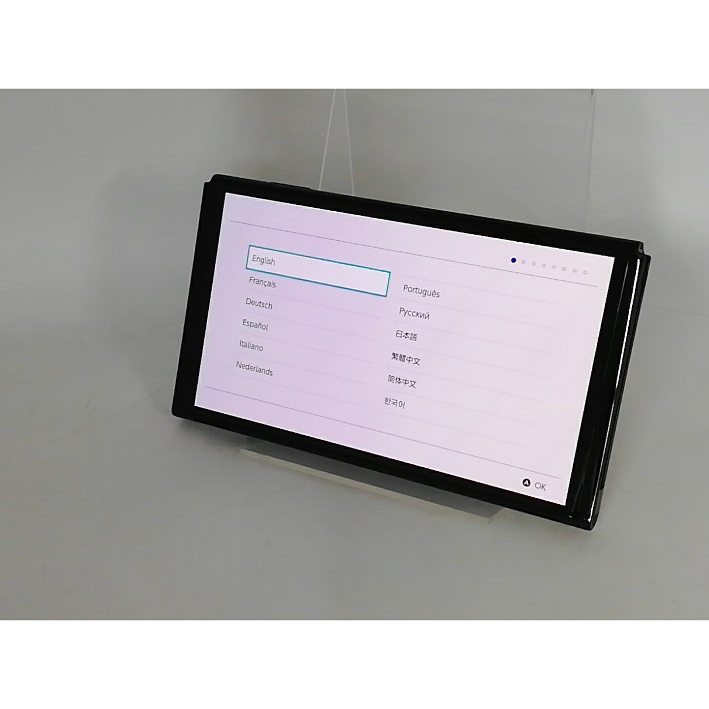 【中古】Nintendo Switch 本体 (有機ELモデル) HEG-S-KAAAA ホワイト 【2021年10月】【高崎モントレー】保証期間1ヶ月【ランクA】