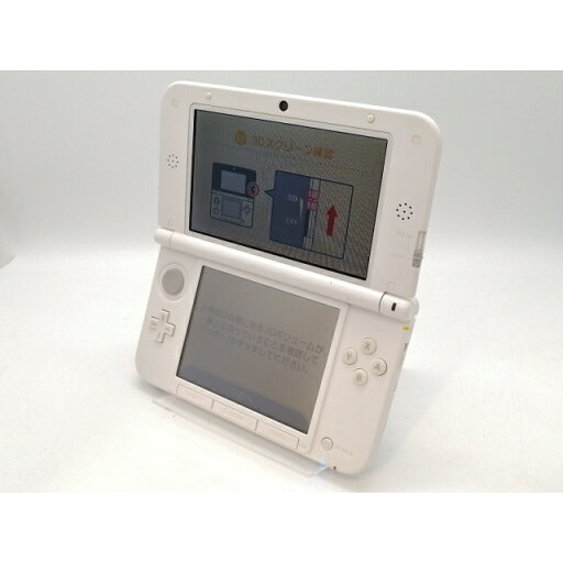 【中古】Nintendo Newニンテンドー3DS LL(パールホワイト) RED-S-WAAA【高崎モントレー】保証期間1ヶ月【ランクC】 【中古】Nintendo Newニンテンドー3DS LL(パールホワイト) RED-S-WAAA【高崎モントレー】保証期間1ヶ月【ランクC】