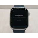 【中古】Apple Apple Watch Series9 45mm GPS シルバーアルミニウムケース/ストームブルースポーツバンド(M/L) MR9E3J/...