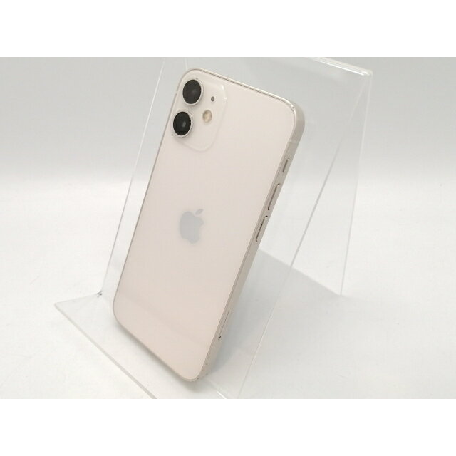 【中古】Apple docomo 【SIMロック解除済み】 iPhone 12 mini 128GB ホワイト MGDM3J/A【高崎モントレー】保証期間1ヶ月【ランクC】