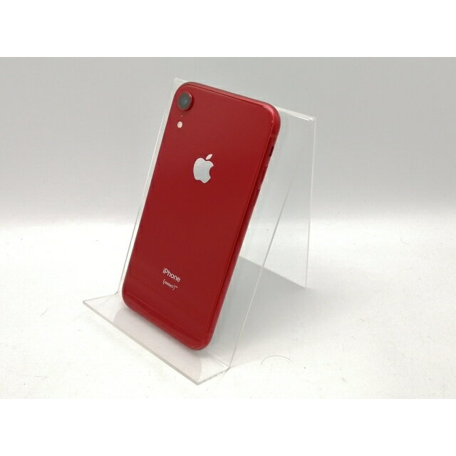 【中古】Apple au 【SIMロック解除済み】 iPhone XR 64GB (PRODUCT)RED MT062J/A【高崎モントレー】保証期間1ヶ月【ランクC】