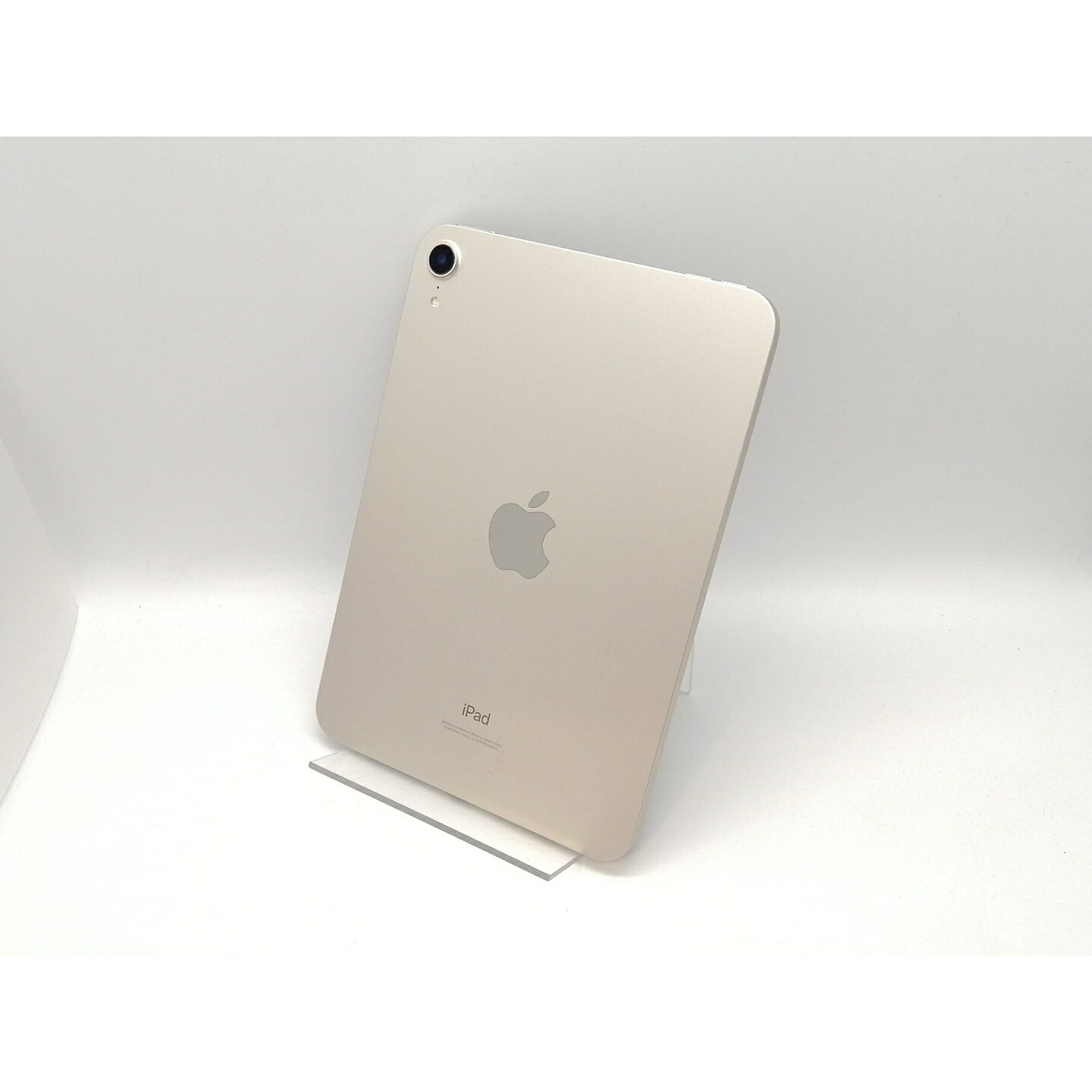 【中古】Apple iPad mini(第6世代/2021) Wi-Fiモデル 64GB スターライト MK7P3J/A【高崎モントレー】保証期間1ヶ月【ランクA】