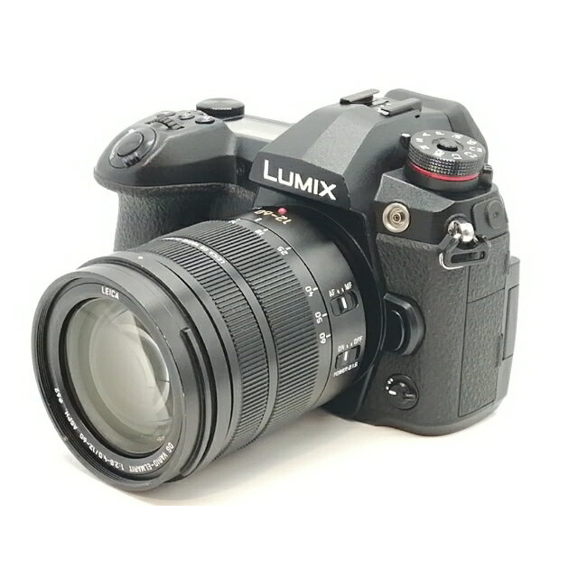 【中古】Panasonic LUMIX G9 PRO 標準ズームライカDGレンズキット DC-G9L-K ブラック【高崎モントレー】保証期間1ヶ月【ランクB】