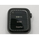 【中古】Apple Apple Watch Series5 Cellular 40mm スペースグレイアルミケース (バンド無し)【大須アメ横】保証期間1週間【...