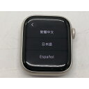 【中古】Apple Apple Watch Series7 41mm GPS スターライトアルミニウムケース (バンド無し)【大須アメ横】保証期間1ヶ月【ランク...