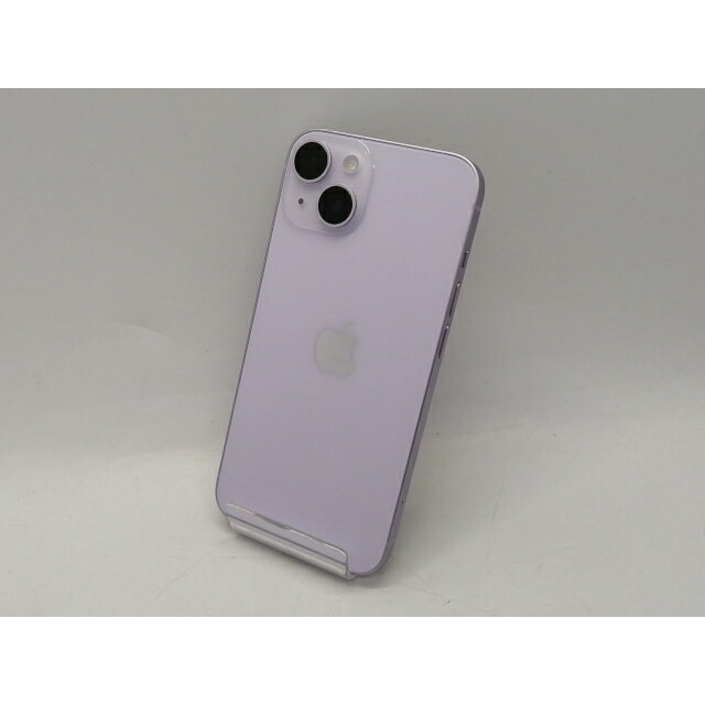 【中古】Apple 楽天モバイル 【SIMフリー】 iPhone 14 128GB パープル MPUY3J/A【大須アメ横】保証期間1ヶ月【ランクB】