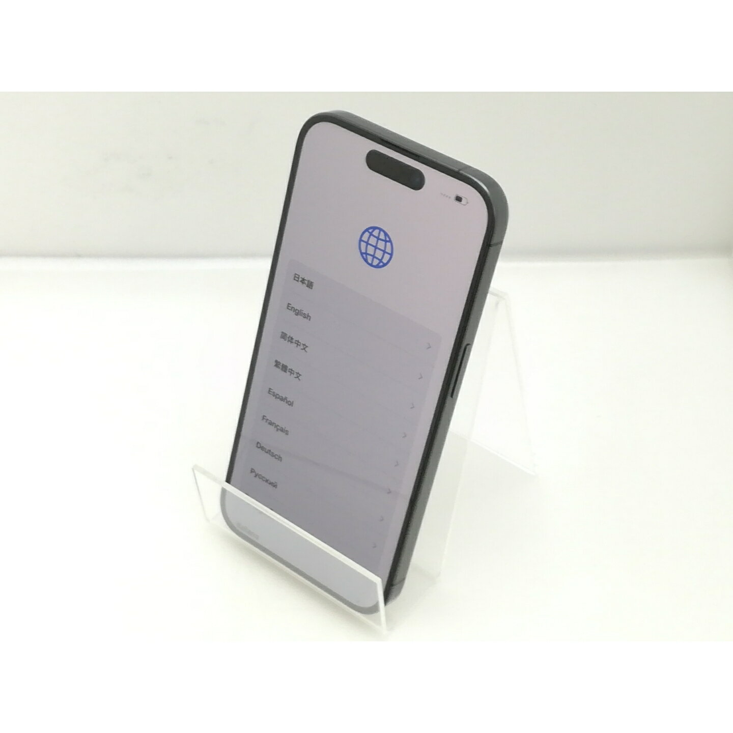 【中古】Apple 国内版 【SIMフリー】 iPhone 15 Pro 128GB ブラックチタニウム MTU73J/A【大須アメ横】保証期間1ヶ月【ランクA】
