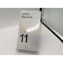【未使用】Oppo ymobile 【SIMフリー】 OPPO Reno11 A コーラルパープル 8GB 128GB【広島本通】保証期間3ヶ月