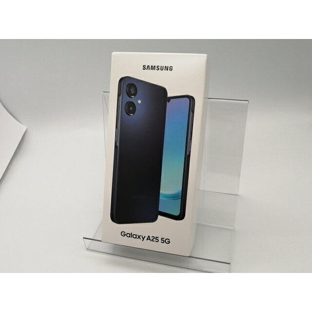 【未使用】SAMSUNG ymobile 【SIMフリー】 Galaxy A25 5G ブラック 4GB 64GB SCSBC2【広島本通】保証期間3ヶ月