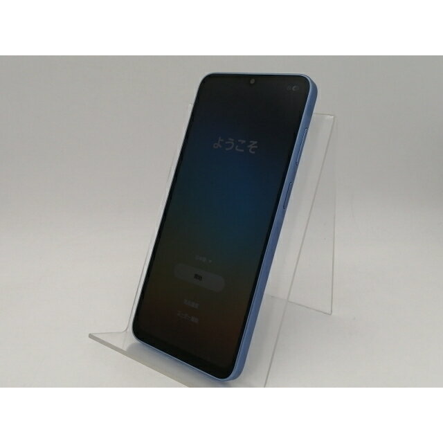 【中古】SAMSUNG au 【SIMフリー】 Galaxy A25 5G ブルー 4GB 64GB SCG33【広島本通】保証期間1ヶ月【ランクA】
