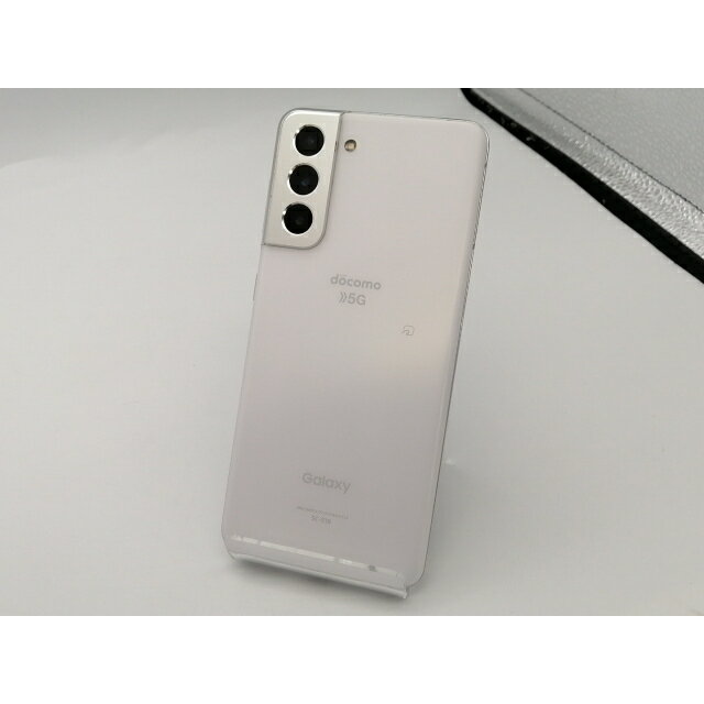 【中古】SAMSUNG docomo 【SIMロック解除済み】 Galaxy S21 5G ファントムホワイト 8GB 256GB SC-51B【広島本通】保証期間1ヶ月【ランクB】