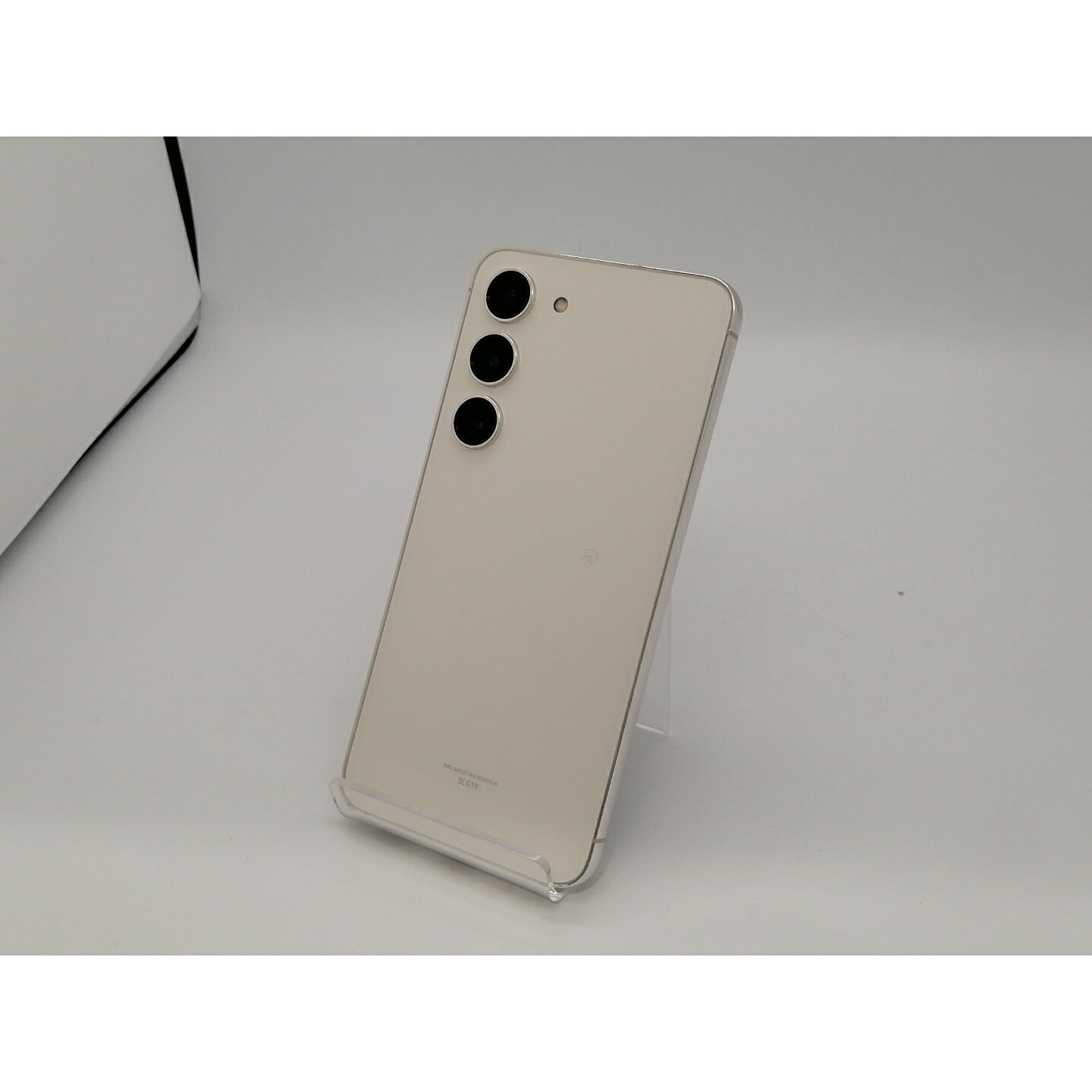 【中古】SAMSUNG au 【SIMフリー】 Galaxy S23 クリーム 8GB 256GB SCG19【広島本通】保証期間1ヶ月【ランクB】