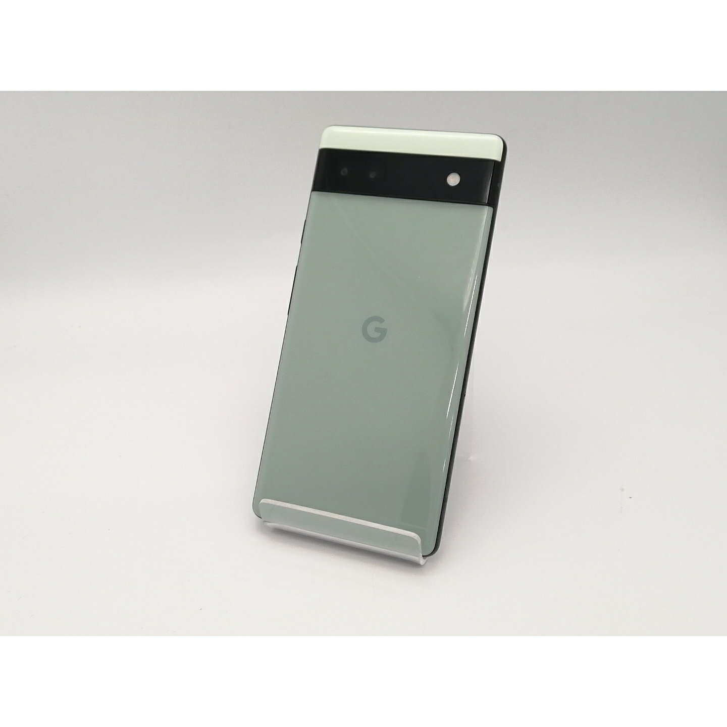 【中古】Google UQmobile 【SIMフリー】 Pixel 6a セージ 6GB 128GB GB17L【広島本通】保証期間1ヶ月【ランクA】