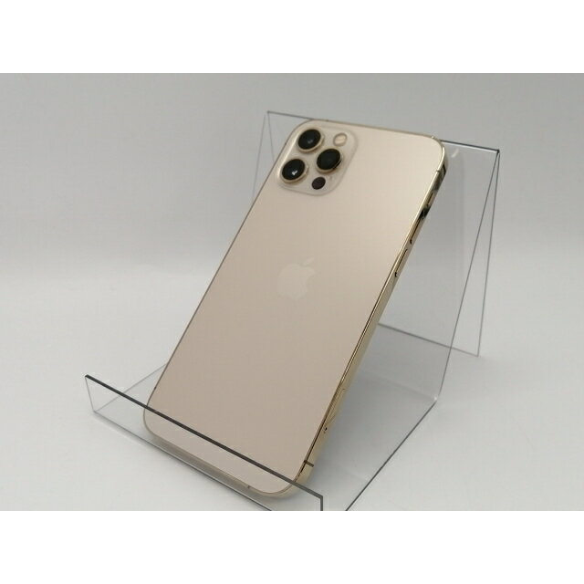 【中古】【赤ロム保証あり】Apple SoftBank 【SIMロック解除済み】 iPhone 12 Pro 128GB ゴールド MGM73J/A【広島本通】保証期間1ヶ月【ランクB】