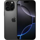 【未使用】Apple 国内版 【SIMフリー】 iPhone 16 Pro Max 256GB ブラックチタニウム MYWG3J/A【広島本通】保証期間3ヶ月